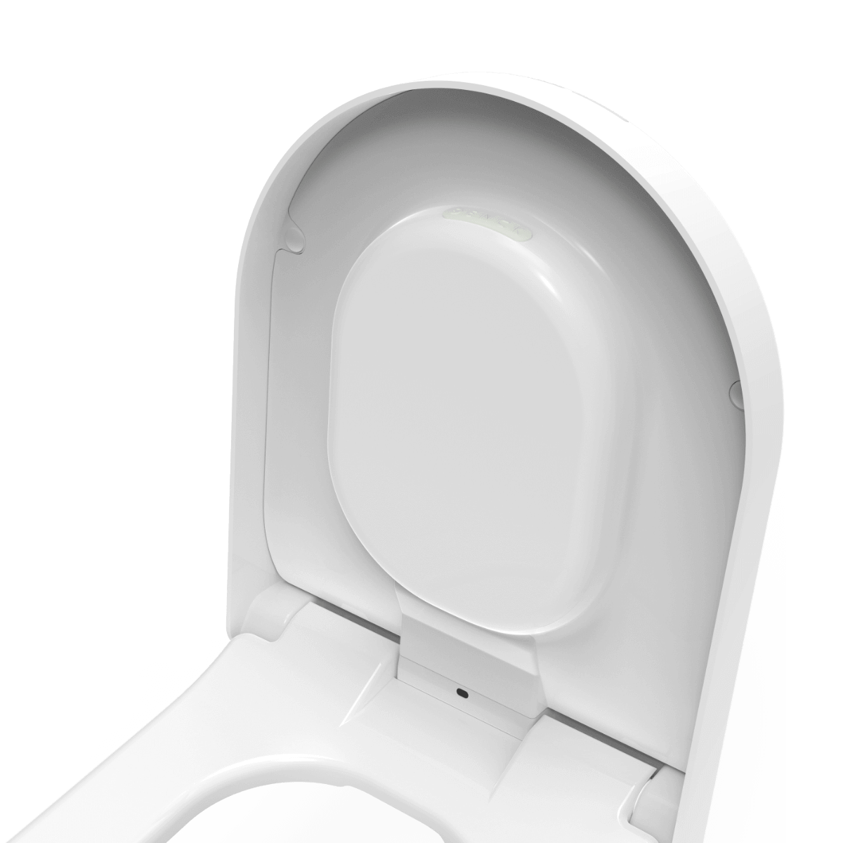 PURE-D front view with toilet